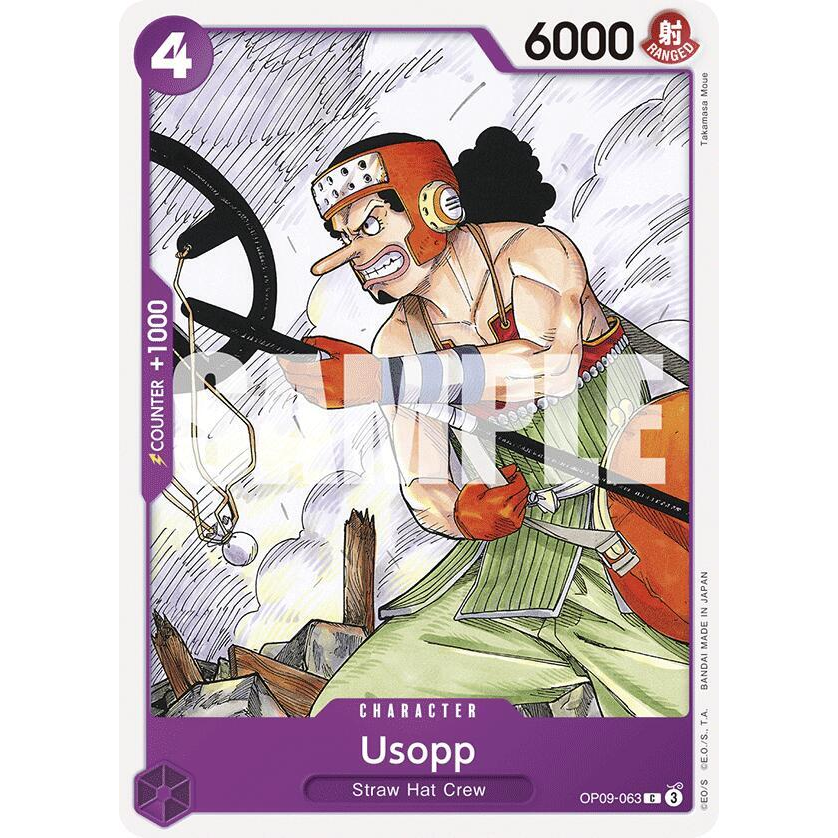 OPCG [OP09-063 C] Usopp