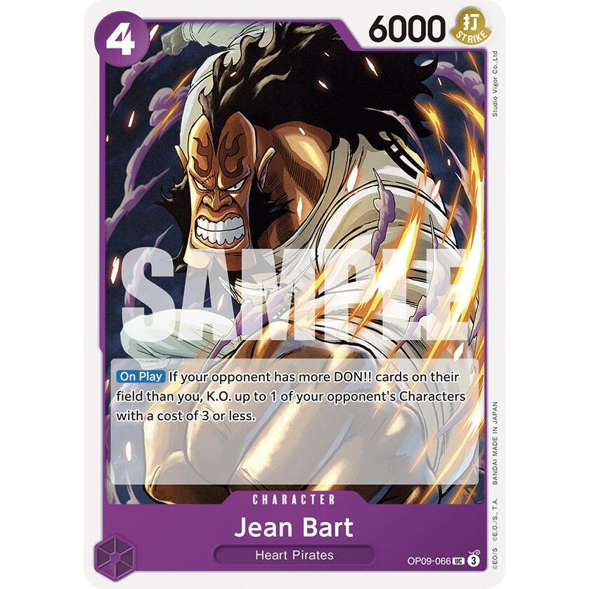 OPCG [OP09-066 UC] Jean Bart