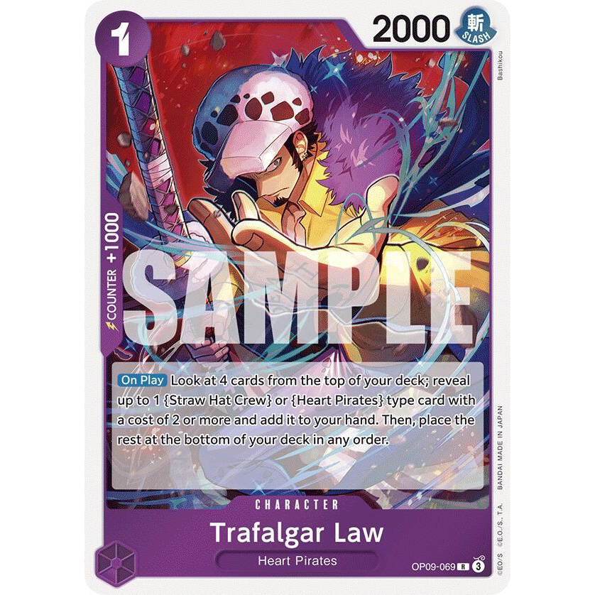 OPCG [OP09-069 R] Trafalgar Law