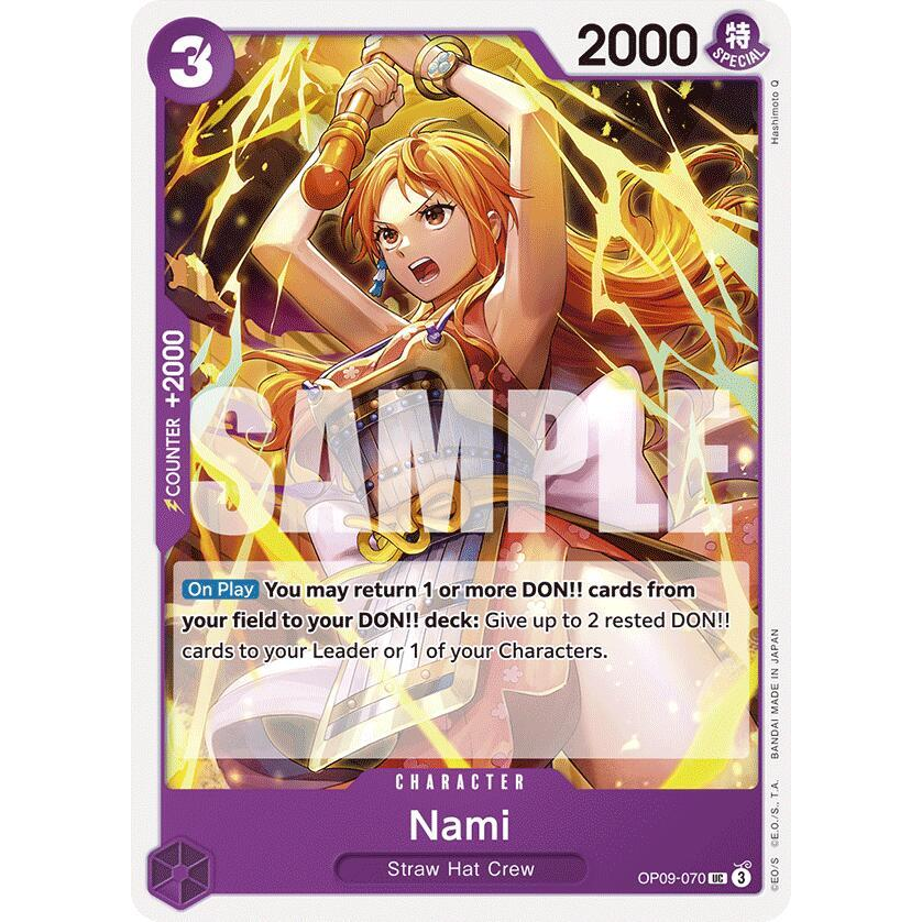 OPCG [OP09-070 UC] Nami