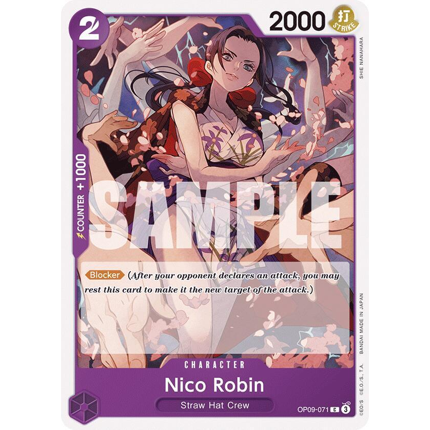 OPCG [OP09-071 C] Nico Robin