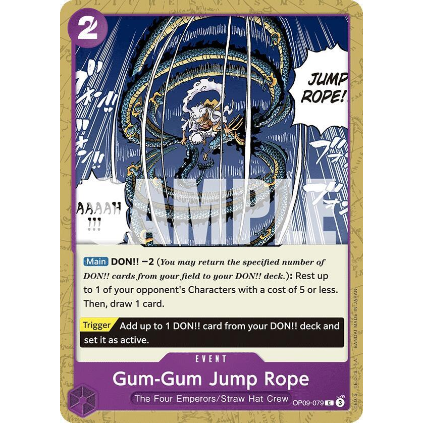 OPCG [OP09-079 C] Gum-Gum Jump Rope