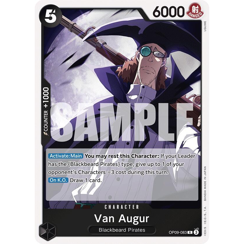 OPCG [OP09-083 R] Van Augur