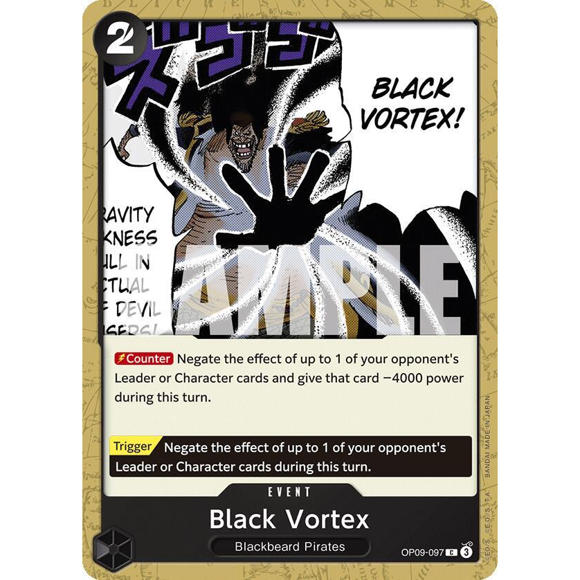 OPCG [OP09-097 C] Black Vortex