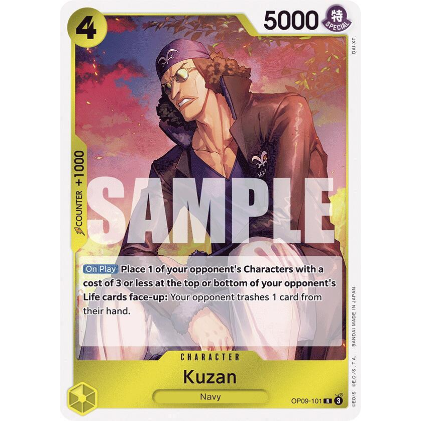 OPCG [OP09-101 R] Kuzan