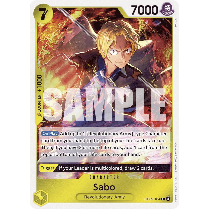 OPCG [OP09-104 R] Sabo