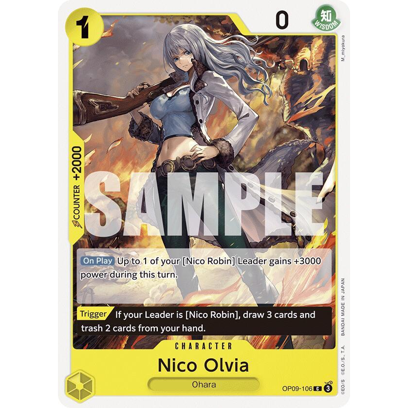 OPCG [OP09-106 C] Nico Olvia