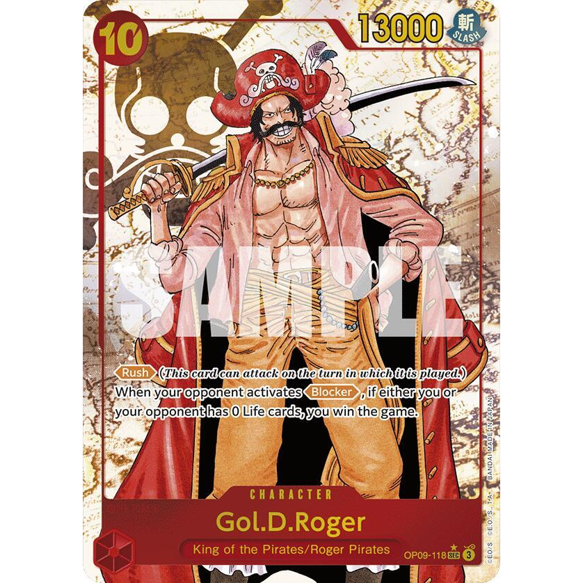 OPCG [OP09-118 SEC] Gol.D.Roger (Alternate Art)