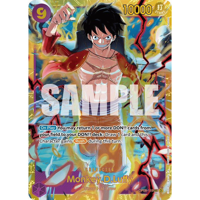OPCG [OP09-119 SEC] Monkey.D.Luffy
