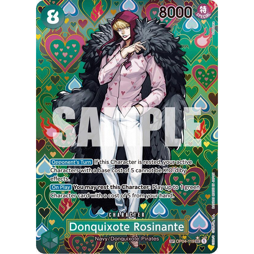 OPCG [OP09-OP04-119 SEC] Donquixote Rosinante (SP)