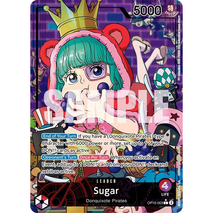 OPCG [OP10-003 L] Sugar (Parallel)