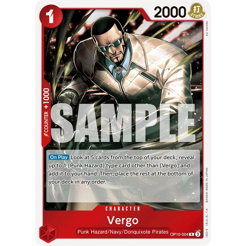 OPCG [OP10-004 R] Vergo
