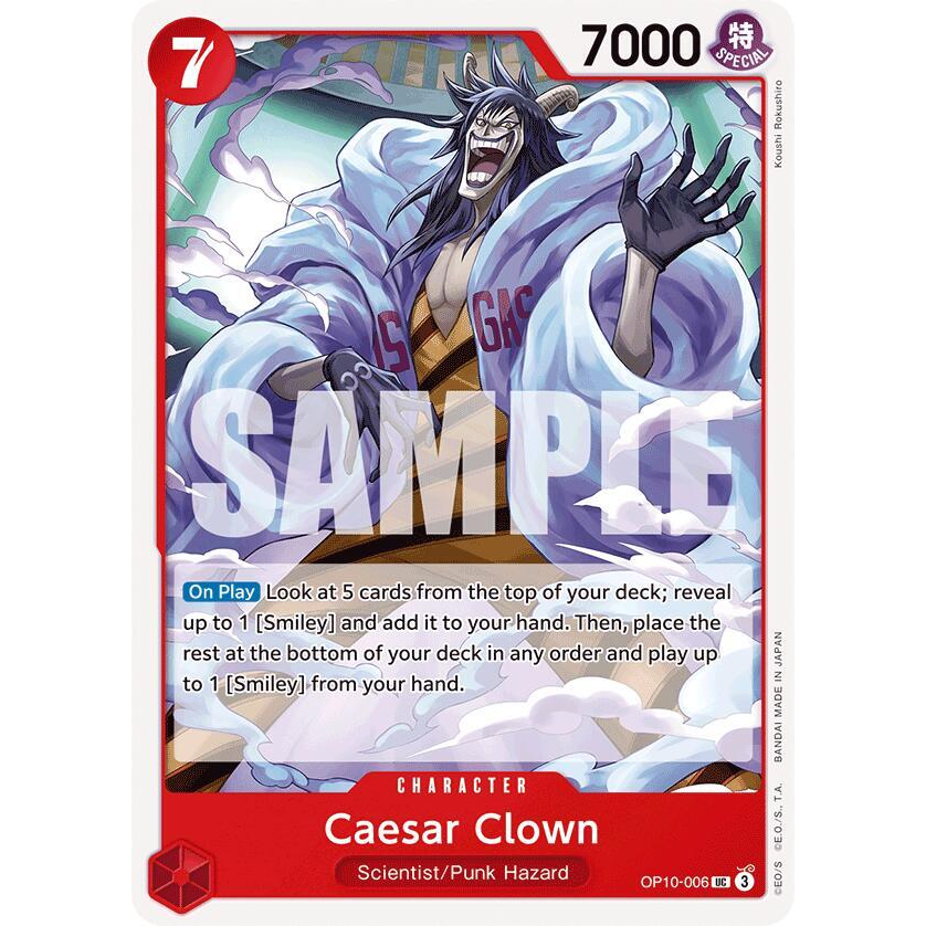 OPCG [OP10-006 UC] Caesar Clown
