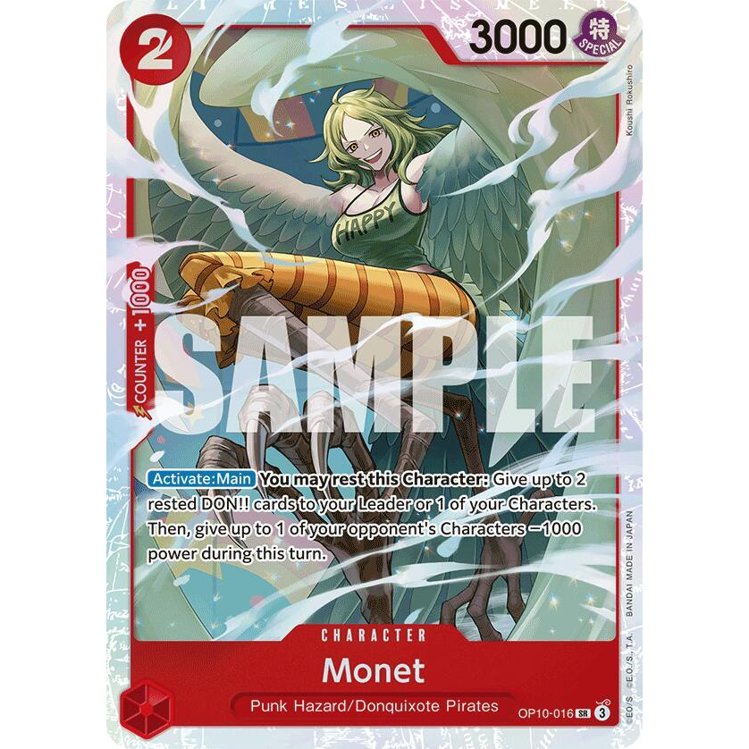 OPCG [OP10-016 SR] Monet