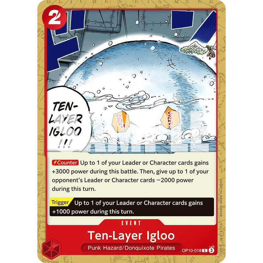 OPCG [OP10-018 C] Ten-Layer Igloo