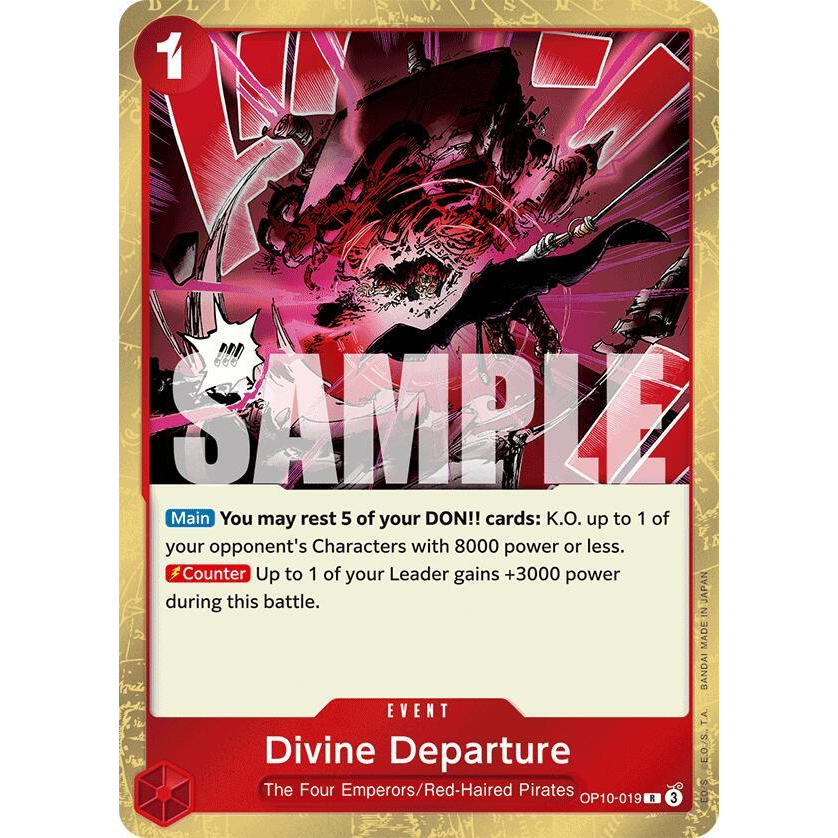 OPCG [OP10-019 R] Divine Departure