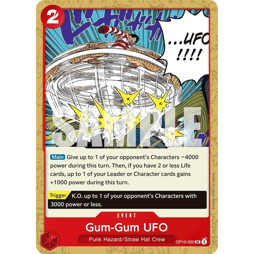 OPCG [OP10-020 UC] Gum-Gum UFO