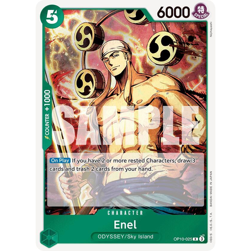 OPCG [OP10-025 R] Enel