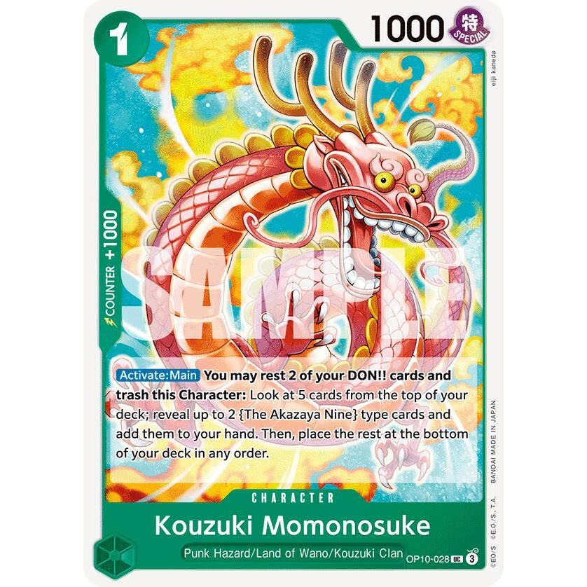 OPCG [OP10-028 UC] Kouzuki Momonosuke