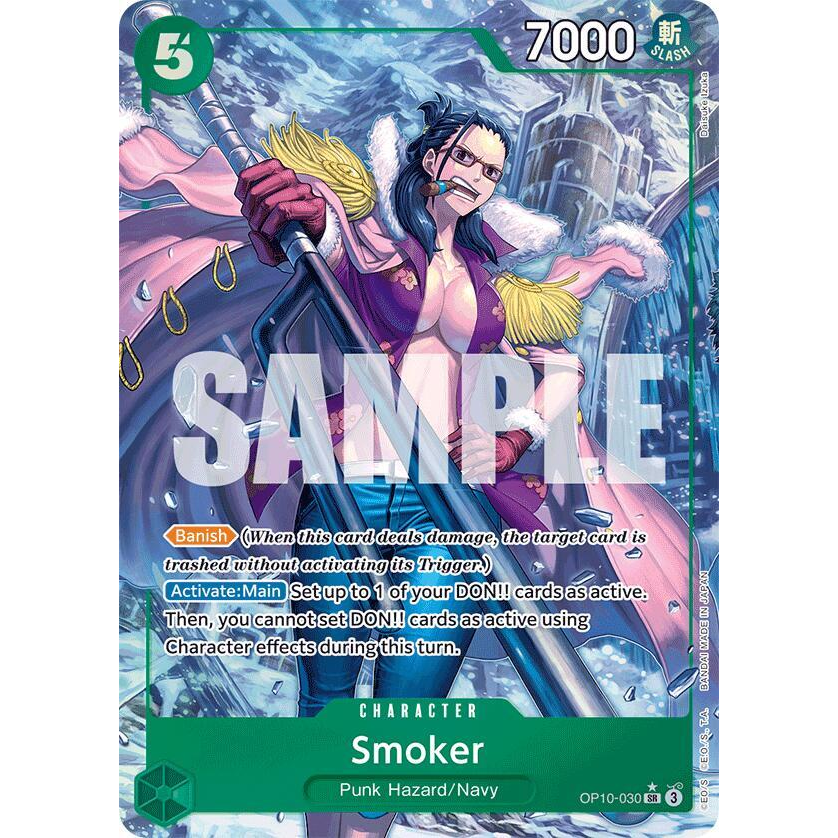 OPCG [OP10-030 SR] Smoker (Parallel)