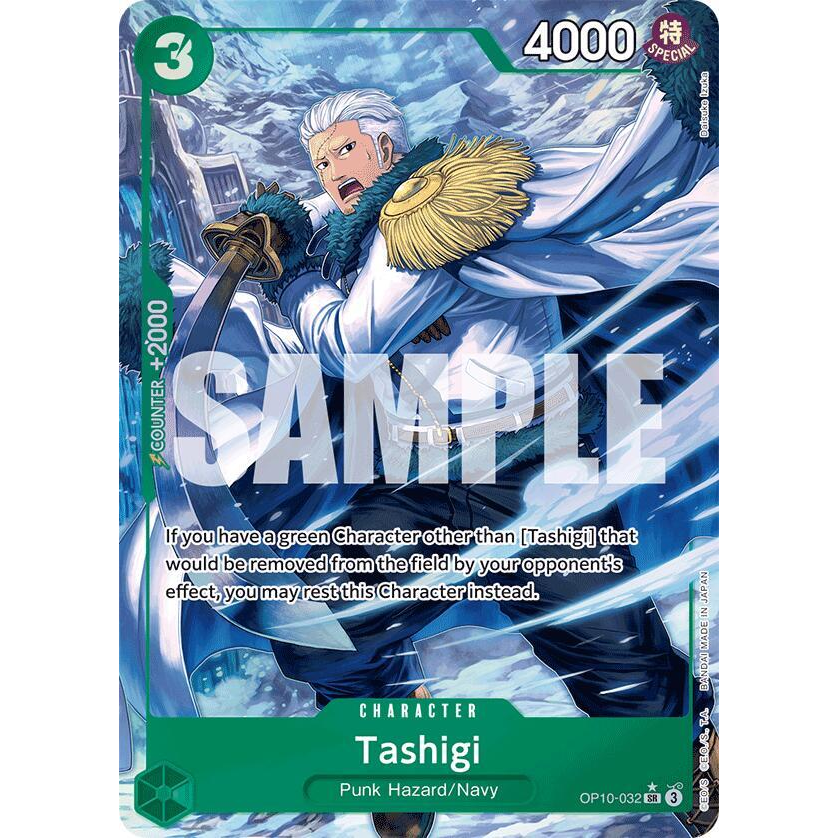 OPCG [OP10-032 SR] Tashigi (Parallel)