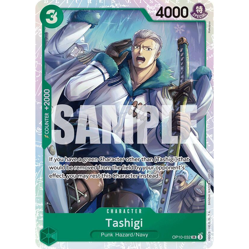 OPCG [OP10-032 SR] Tashigi