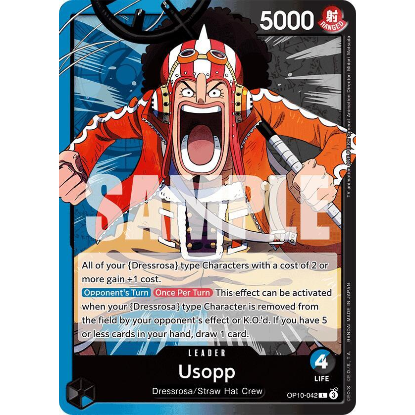 OPCG [OP10-042 L] Usopp