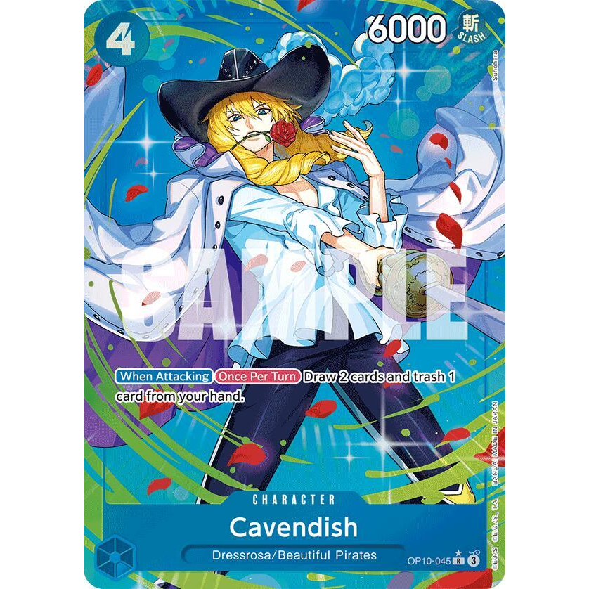OPCG [OP10-045 R] Cavendish (Parallel)