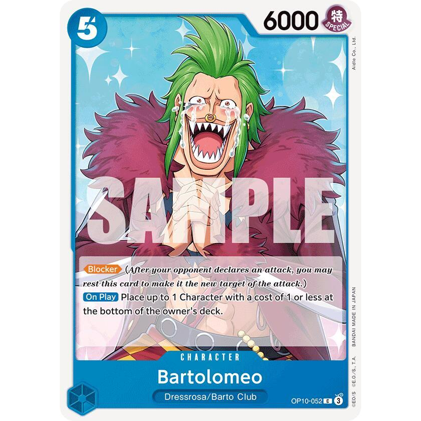 OPCG [OP10-052 C] Bartolomeo