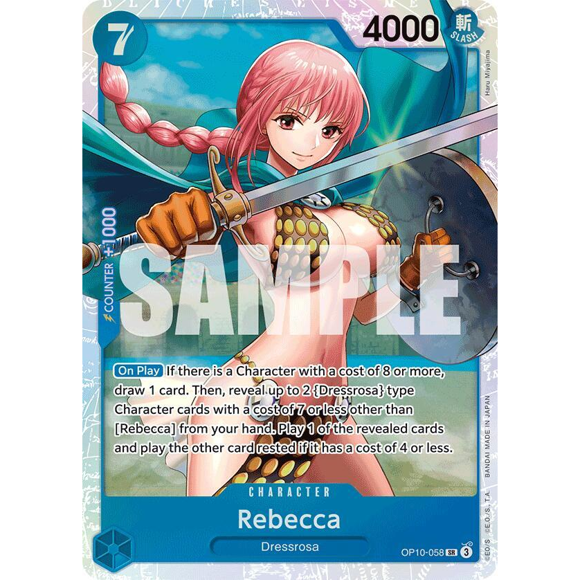 OPCG [OP10-058 SR] Rebecca