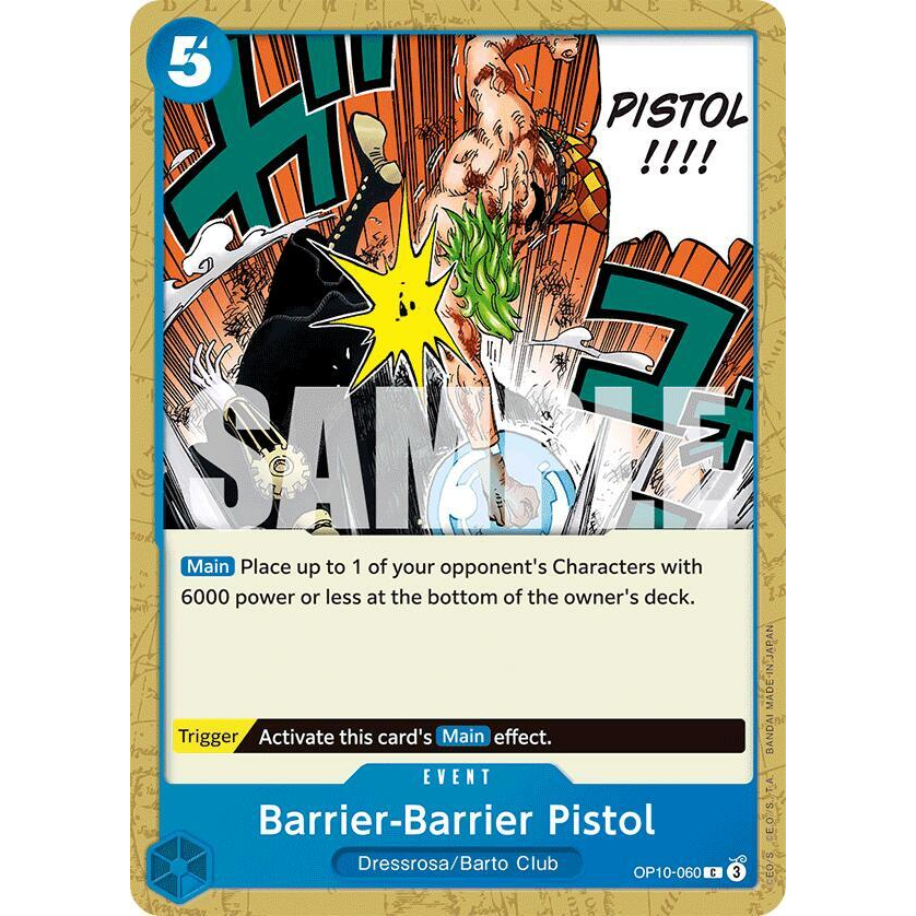 OPCG [OP10-060 C] Barrier-Barrier Pistol