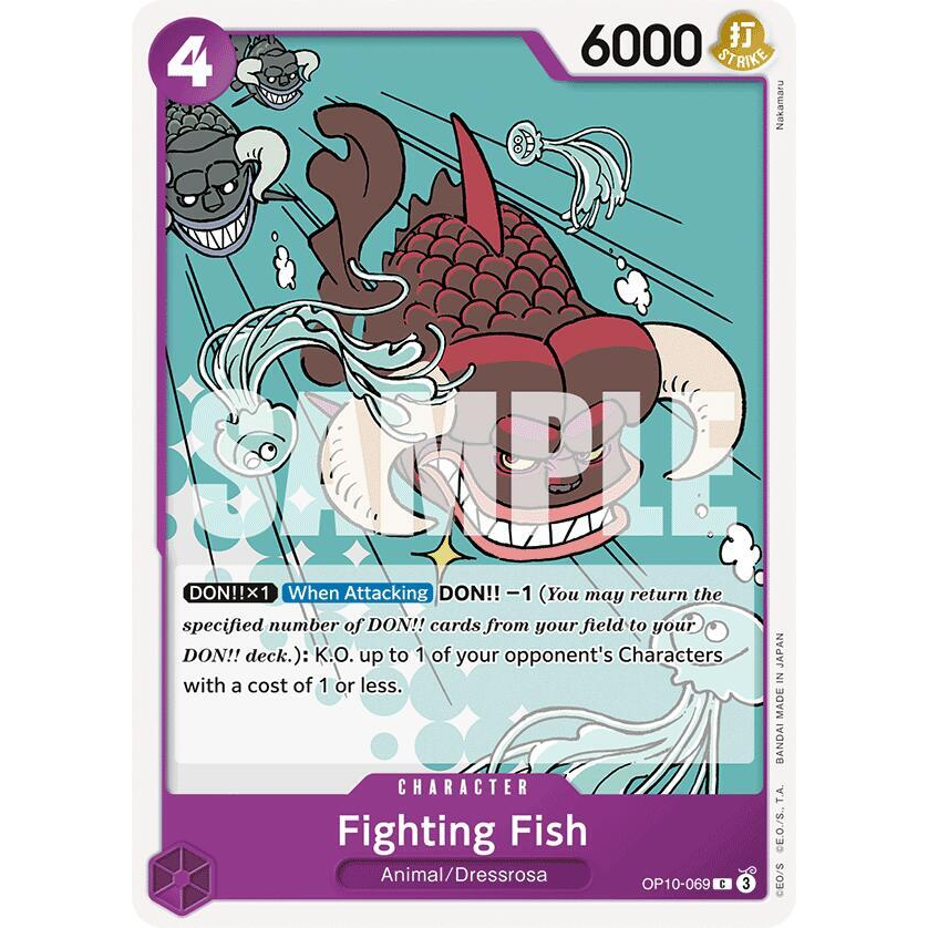 OPCG [OP10-069 C] Fighting Fish