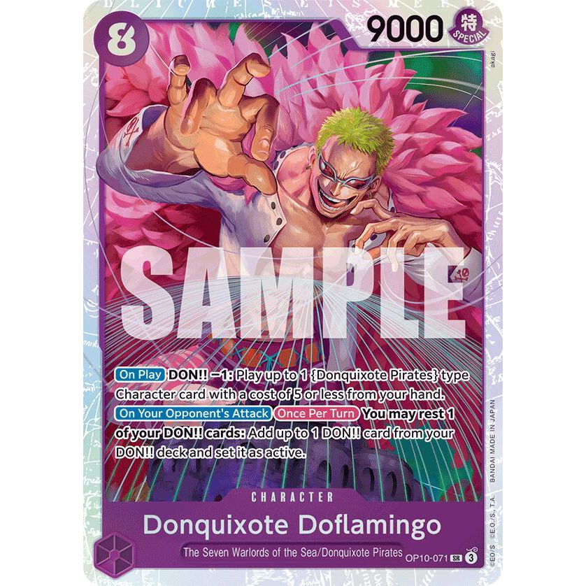 OPCG [OP10-071 SR] Donquixote Doflamingo