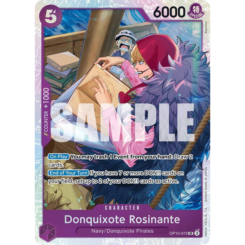 OPCG [OP10-072 SR] Donquixote Rosinante