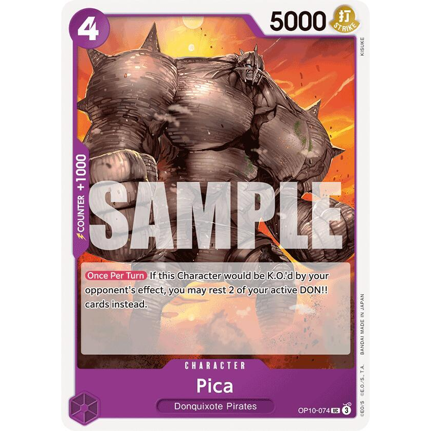 OPCG [OP10-074 UC] Pica