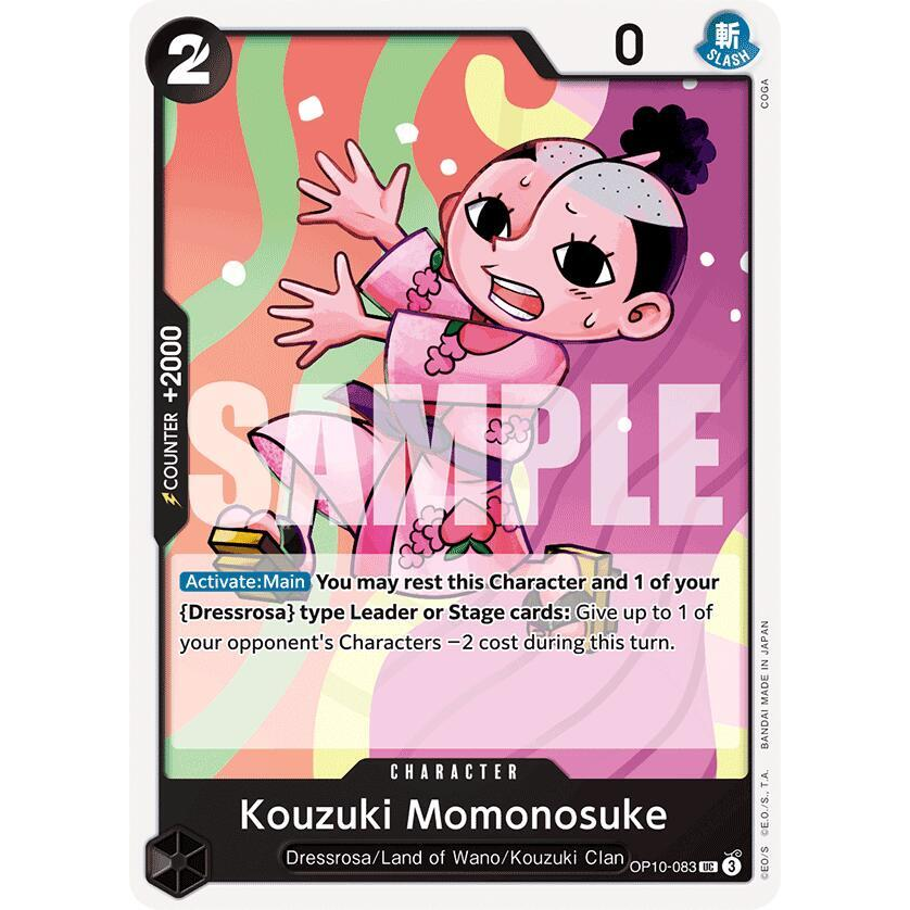 OPCG [OP10-083 UC] Kouzuki Momonosuke