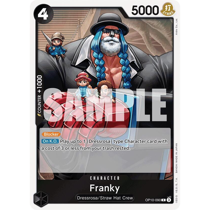 OPCG [OP10-090 R] Franky