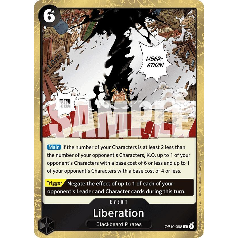 OPCG [OP10-098 R] Liberation