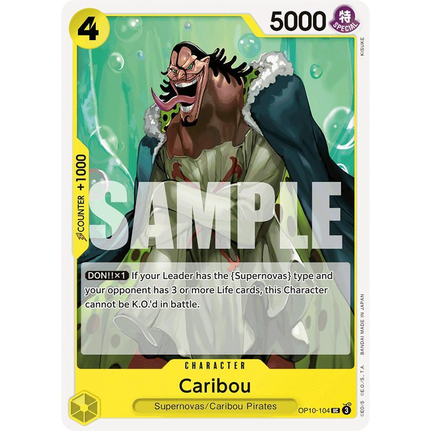 OPCG [OP10-104 UC] Caribou