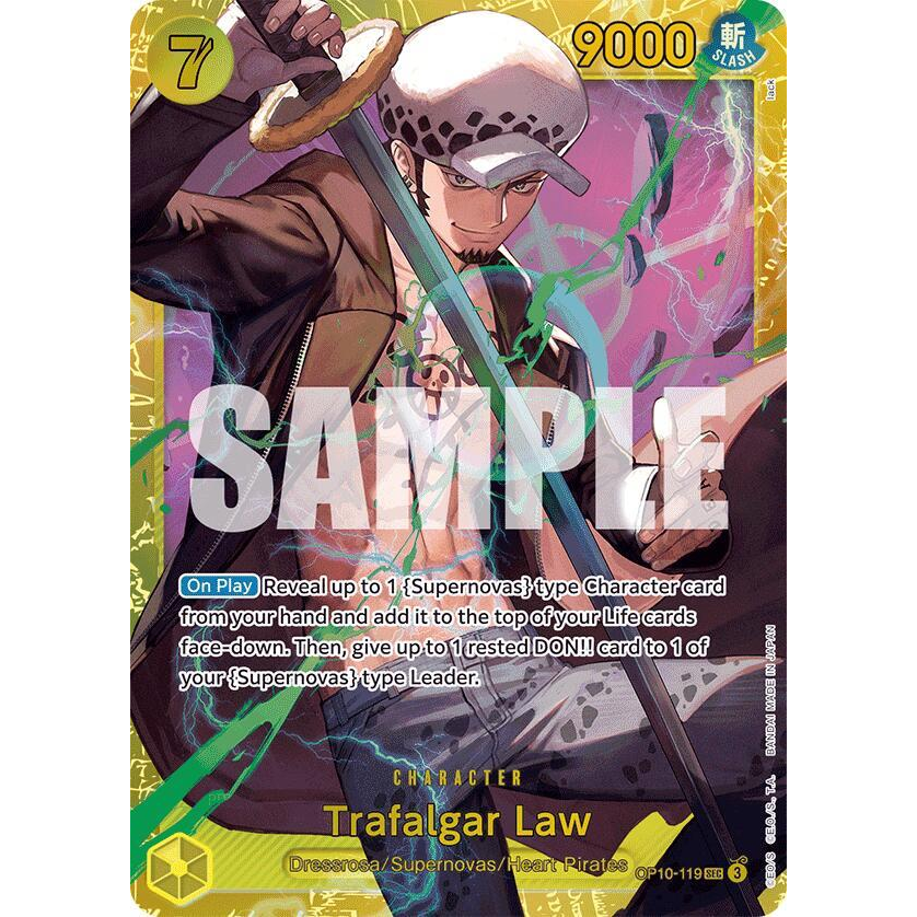 OPCG [OP10-119 SEC] Trafalgar Law