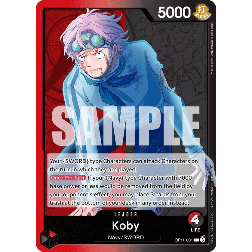 OPCG [OP11-001 L] Koby