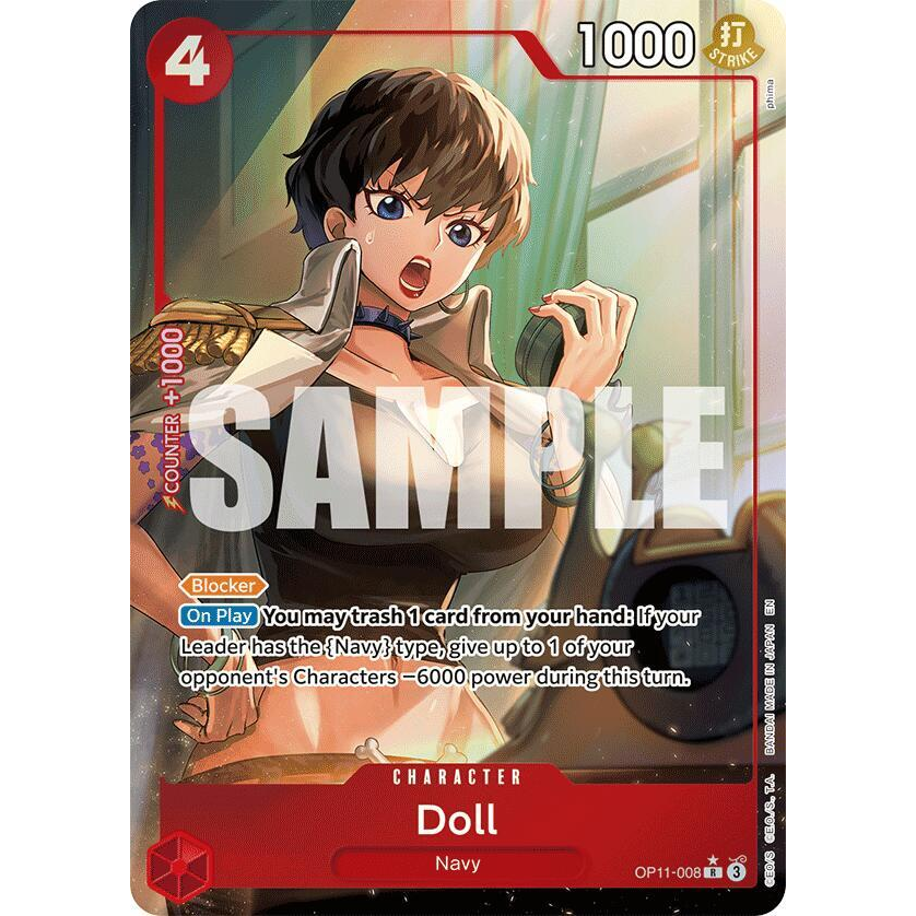 OPCG [OP11-008 R] Doll (Alternate Art)