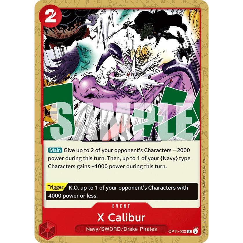 OPCG [OP11-020 UC] X Calibur