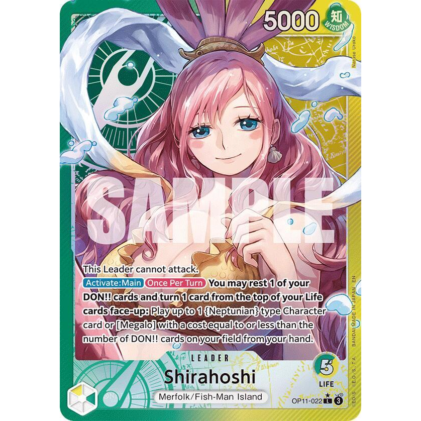 OPCG [OP11-022 L] Shirahoshi (Alternate Art)