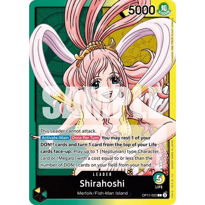 OPCG [OP11-022 L] Shirahoshi
