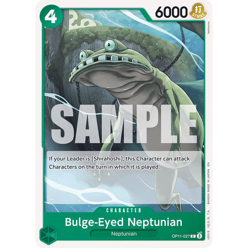 OPCG [OP11-027 C] Bulge-Eyed Neptunian