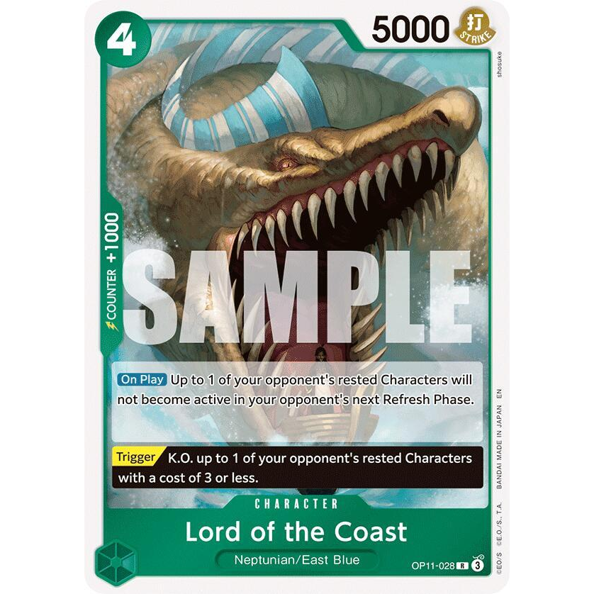 OPCG [OP11-028 R] Lord of the Coast