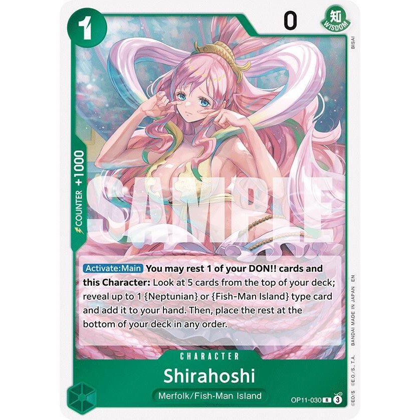 OPCG [OP11-030 R] Shirahoshi