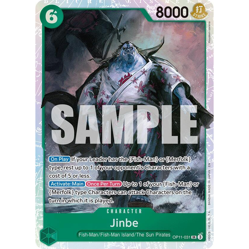 OPCG [OP11-031 SR] Jinbe