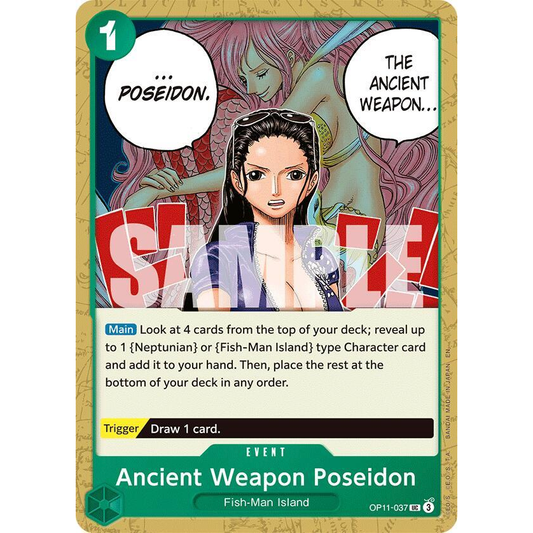 OPCG [OP11-037 UC] Ancient Weapon Poseidon